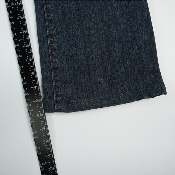 Salt Works Jeans Womens 31x28 Hemmed Broadway Bootcut Stretch Mid Rise Denim - Picture 7 of 10